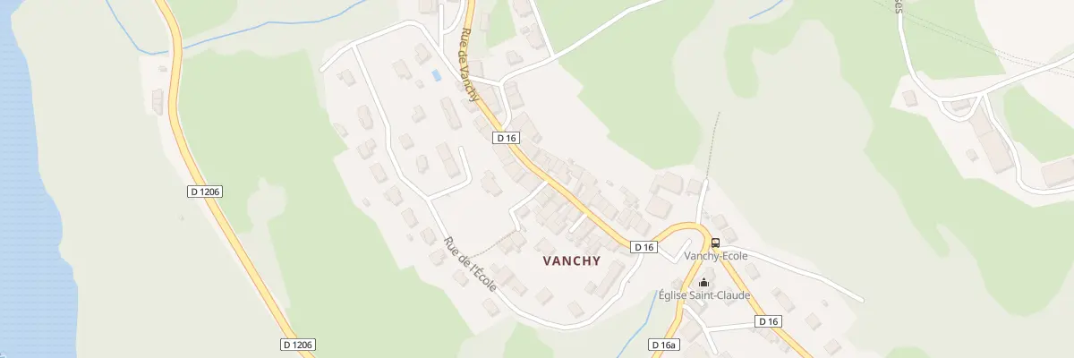 Plan du 30 Rue de Vanchy à Valserhône