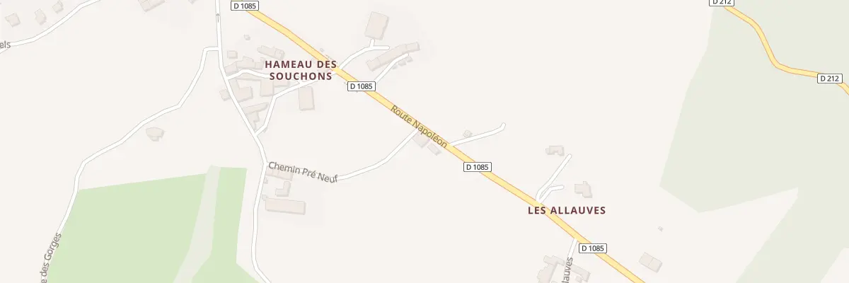 Plan du 29 Che Pré Neuf à La Salle-en-Beaumont