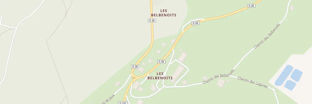 Plan du 20 Qua Les Belbenoits à Nanchez