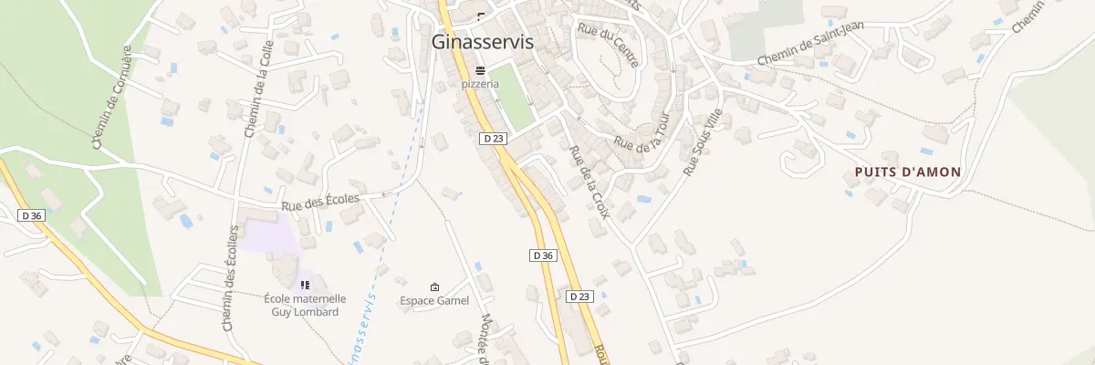 Plan du 32 Rue Martin Bret à Ginasservis