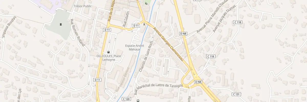 Plan du 7 Imp Rive Gauche à Ollioules
