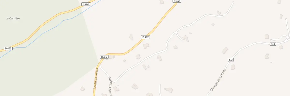Plan du 2443 Rte d’Evenos à Évenos