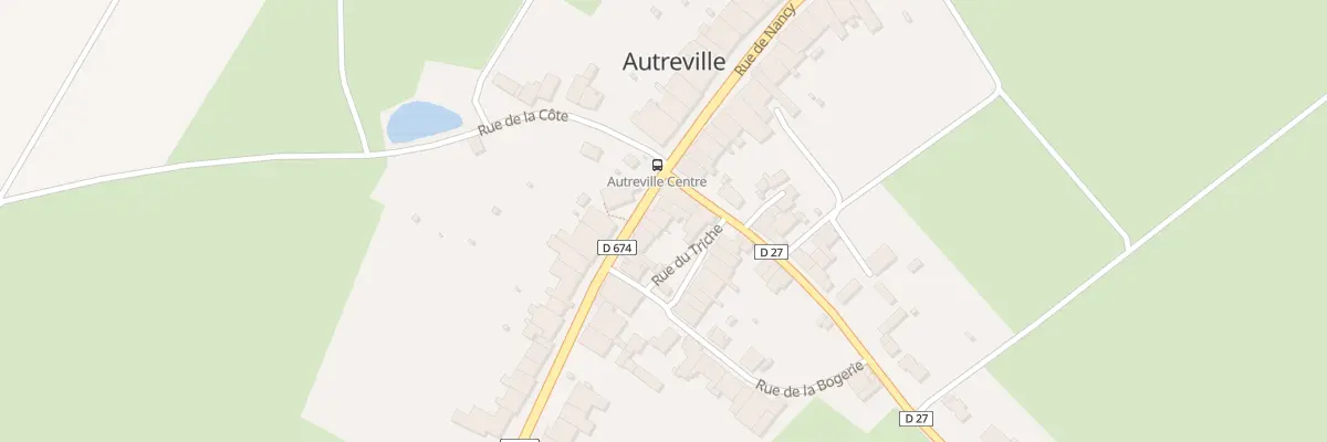 Plan du 5 Rue de Neufchâteau à Autreville
