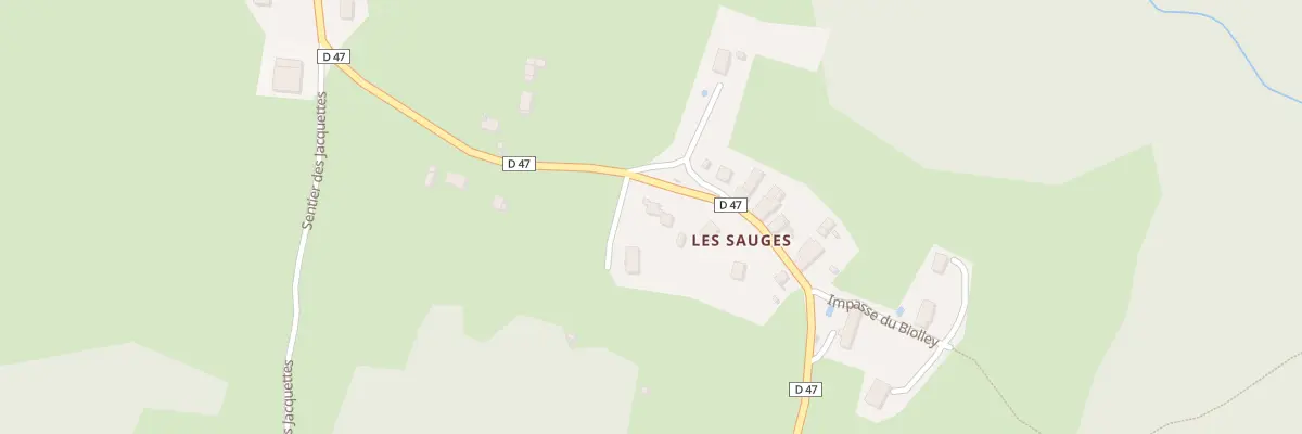 Plan du 1576 Rte de Saint Thibaud à Vimines