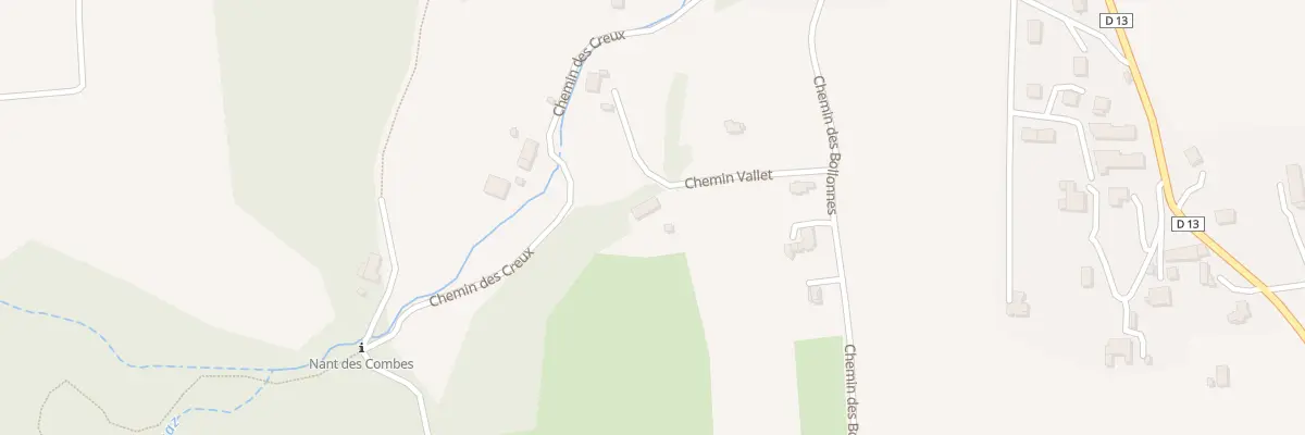 Plan du 123 Che Vallet à La Motte-Servolex