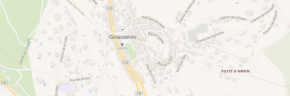Plan du 24 Rue Grande à Ginasservis