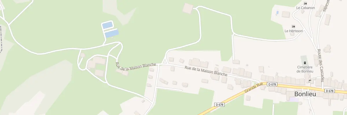 Plan du 20 Rue de la Maison Blanche à Bonlieu