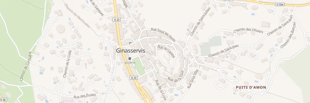 Plan du 9 Rue des Remparts à Ginasservis