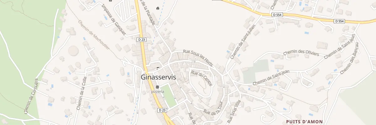 Plan du 5 Rue de l’Ormeau à Ginasservis