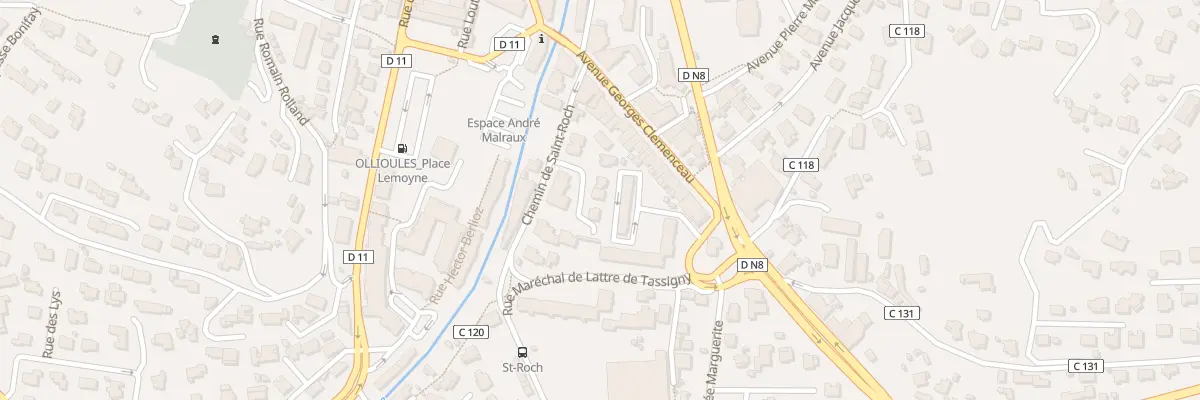 Plan du 67 Imp Rive Gauche à Ollioules