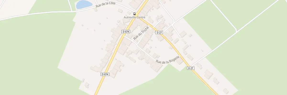 Plan du 3 Rue de la Bogerie à Autreville