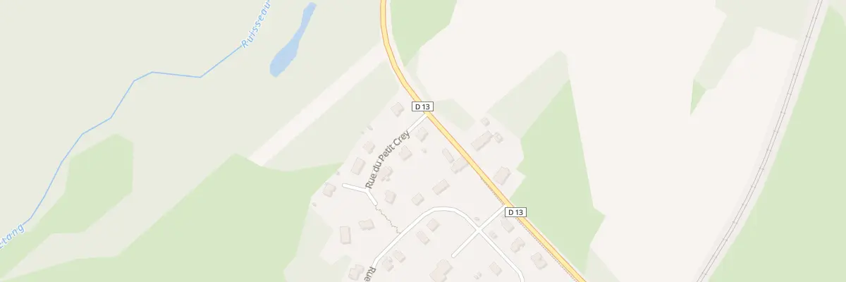 Plan du 9 Rue du Petit Crey à Byans-sur-Doubs