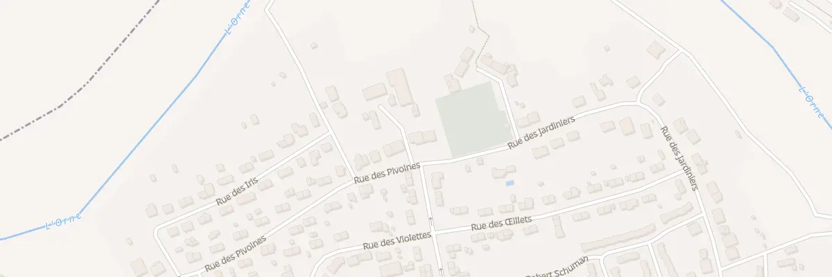 Plan du 33 Rue des Pivoines à Conflans-en-Jarnisy