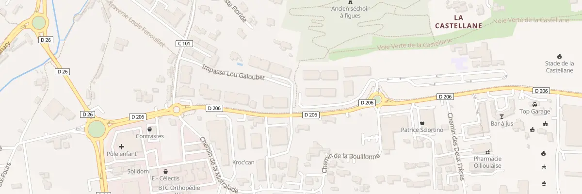 Plan du 162 Imp Lou Galoubet à Ollioules