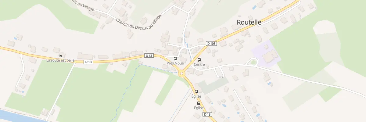 Plan du 2 Rue des Roches à Osselle-Routelle