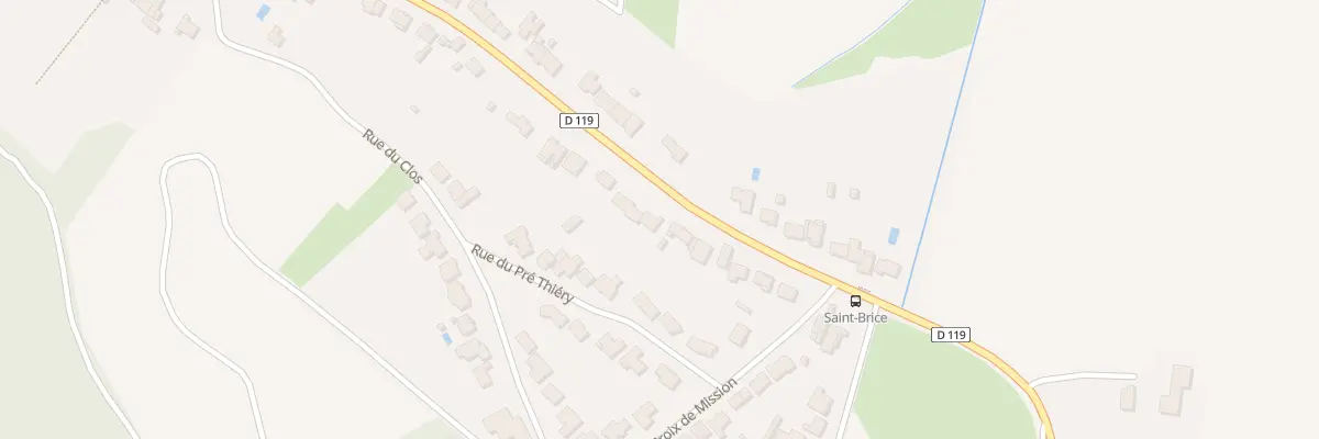 Plan du 159 Rue de la Fontaine St Brice à Pagney-derrière-Barine