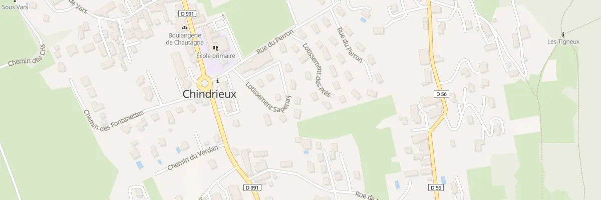 Plan du 73 Rue du Perron à Chindrieux
