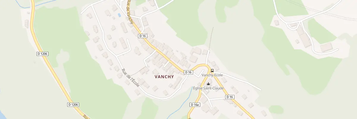 Plan du 43B Rue de Vanchy à Valserhône
