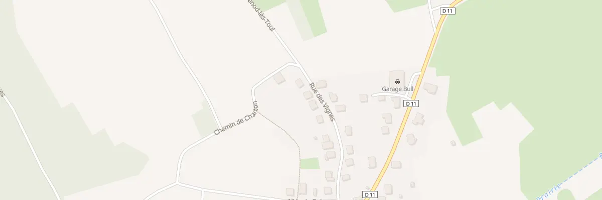 Plan du 26 Rue des Vignes à Bulligny