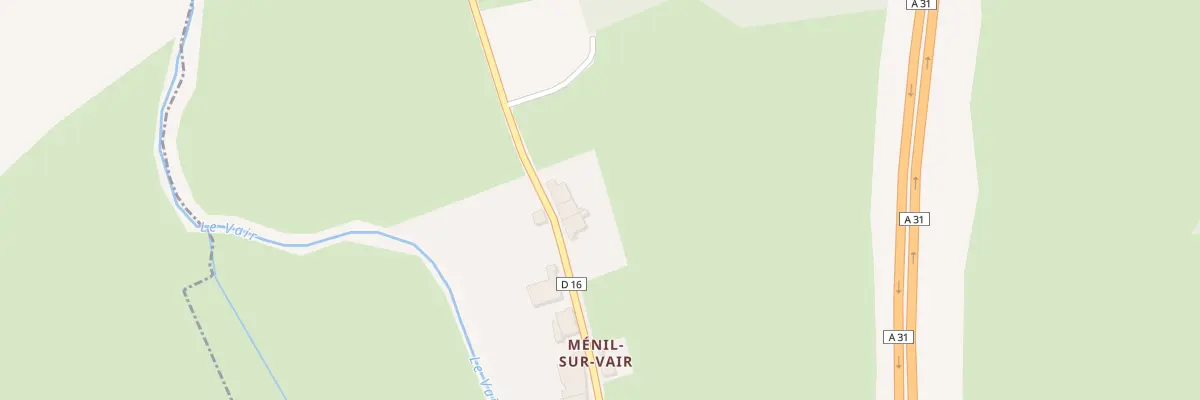 Plan du 14 Rte de Beaufremont à Balléville