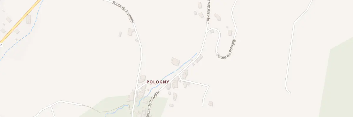 Plan du 737 Pologny à Seyssel