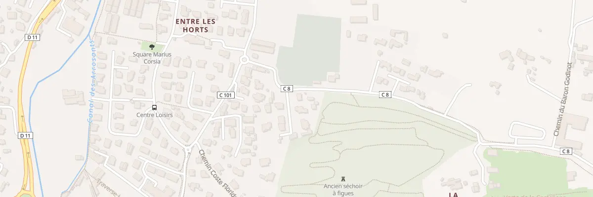 Plan du 114E Che de la Castellane à Ollioules