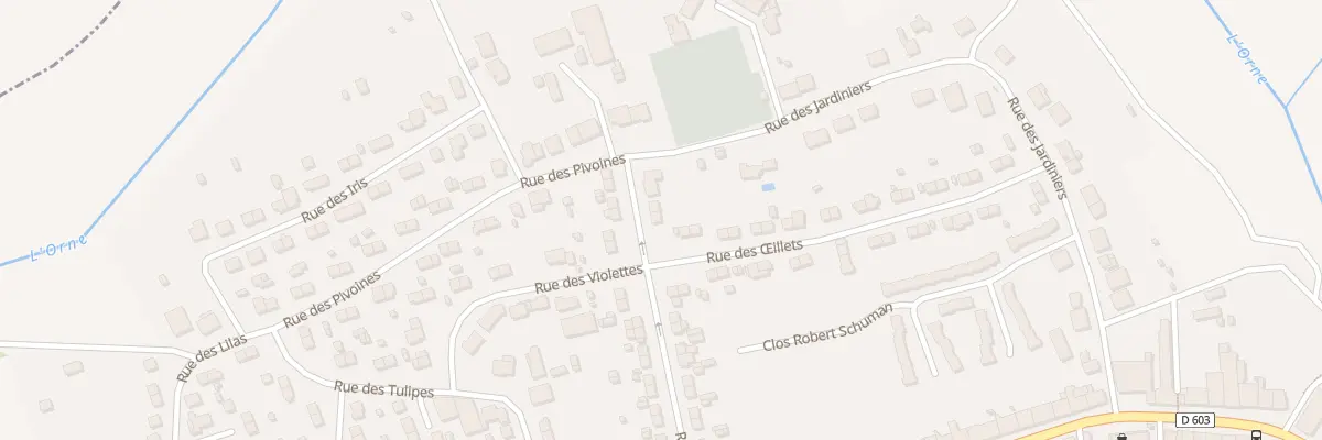 Plan du 22 Rue des Roses à Conflans-en-Jarnisy