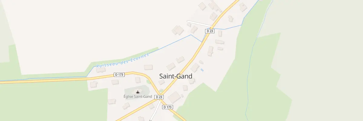 Plan du 3 Rte de Greucourt à Saint-Gand