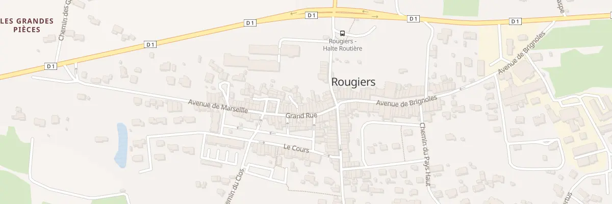 Plan du 5042 Grande Rue à Rougiers