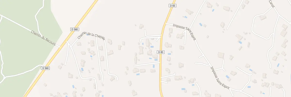 Plan du 954 Rte de Rougiers à Saint-Maximin-la-Sainte-Baume