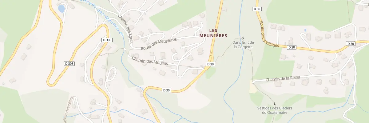 Plan du 132 Rte des Meunières à Plateau-des-Petites-Roches