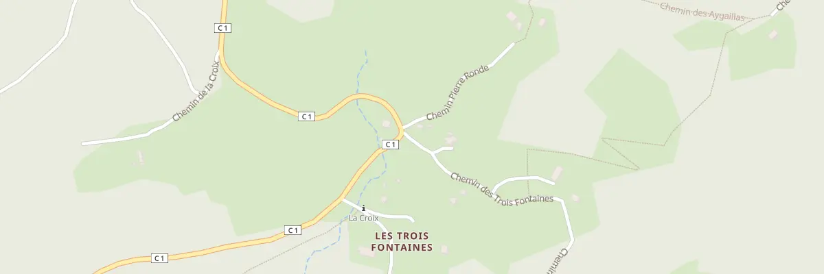 Plan du 25 Che des trois Fontaines à Séchilienne