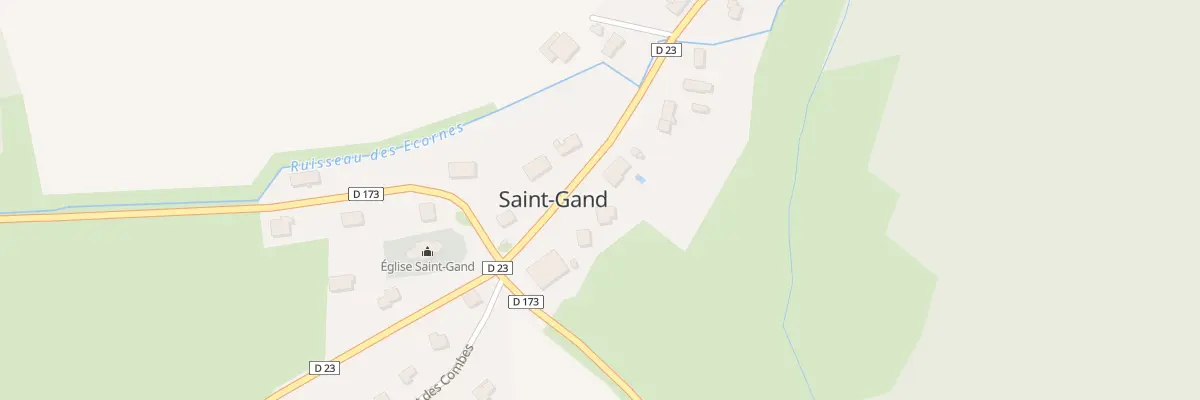 Plan du 6 Rte de Greucourt à Saint-Gand