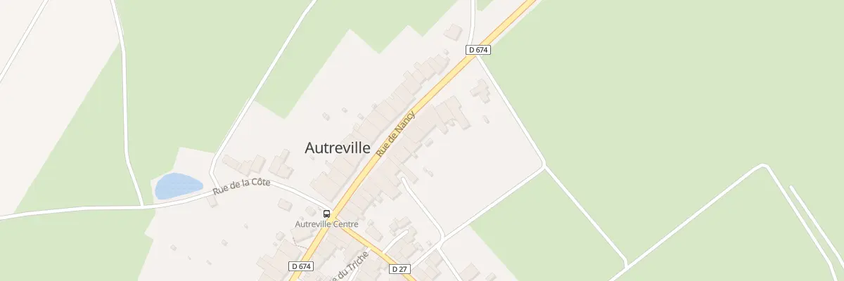 Plan du 18 Rue de Nancy à Autreville