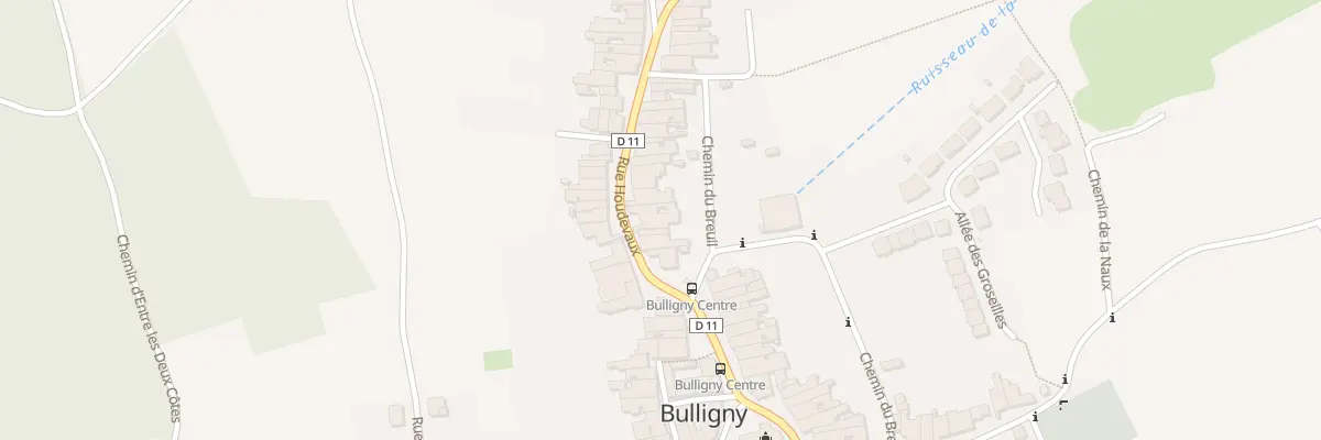 Plan du 5 Rue Houdevaux à Bulligny