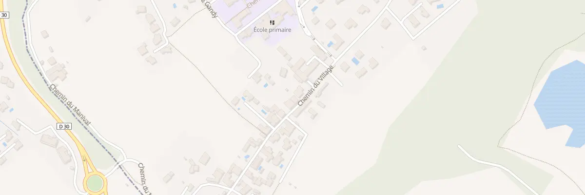 Plan du 321 Che du Village à Saint-Nazaire-les-Eymes