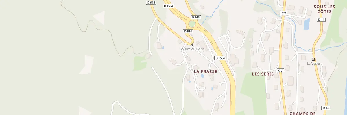 Plan du 58 Imp de la Frasse à Bourdeau