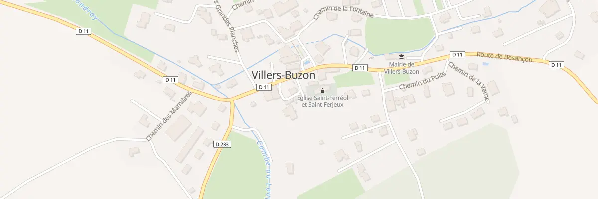 Plan du 4 Pl de l’Eglise à Villers-Buzon