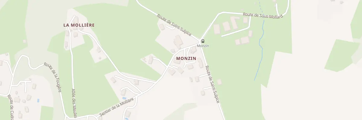 Plan du 5702 Monzin à Vimines