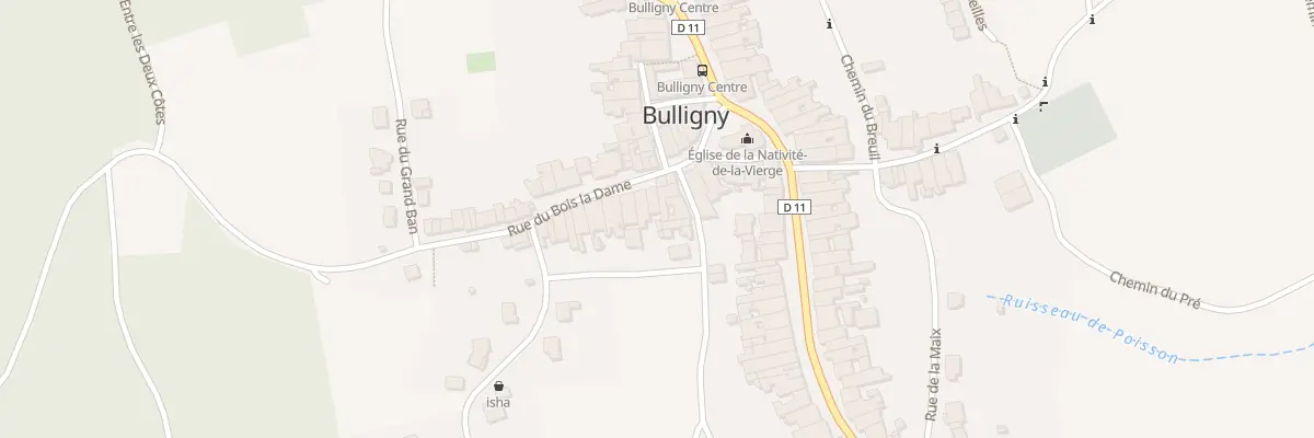Plan du 4 Rue du Bois La Dame à Bulligny