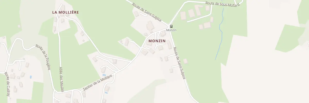 Plan du 5705 Monzin à Vimines
