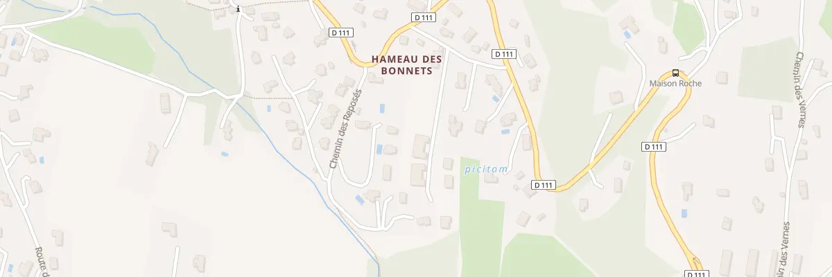 Plan du 152 Imp Pré Jeannette à Saint-Martin-d’Uriage
