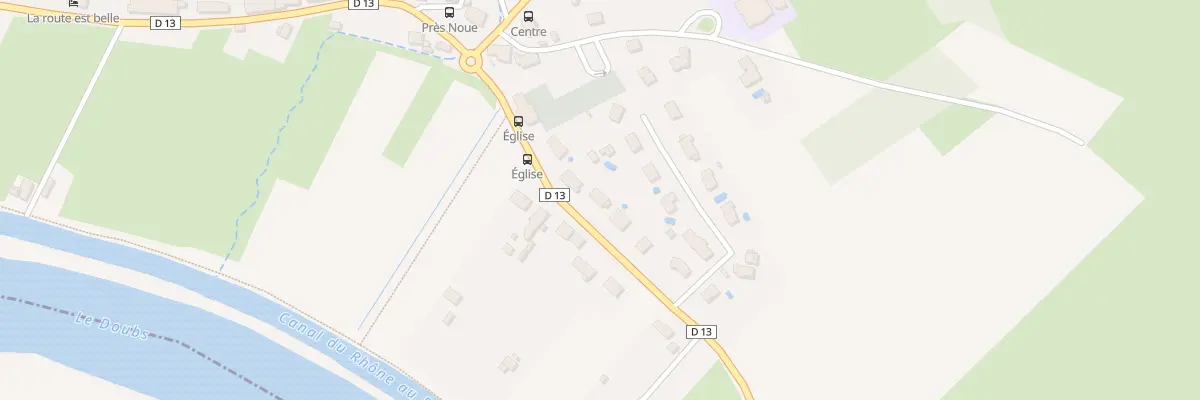 Plan du 5 Rue des Noyers à Osselle-Routelle