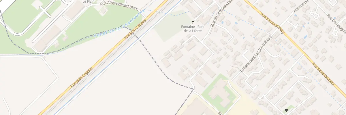 Plan du 194 Rue du Grésivaudan au Versoud
