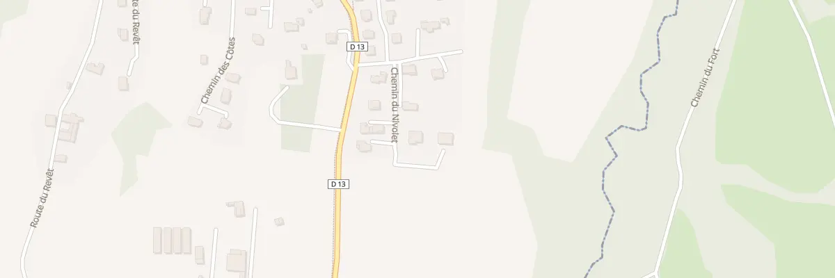 Plan du 293 Che du Nivolet au Bourget-du-Lac