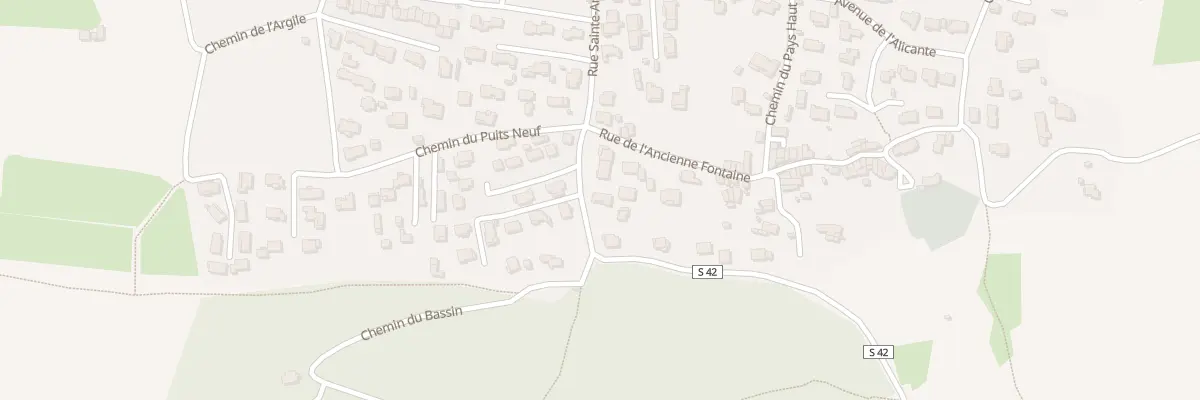 Plan du 5444 Le Pays Haut à Rougiers