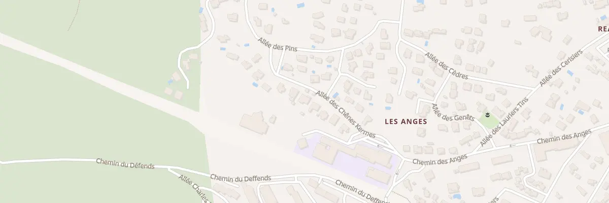Plan du 256 All des Chênes Kermes à Saint-Maximin-la-Sainte-Baume