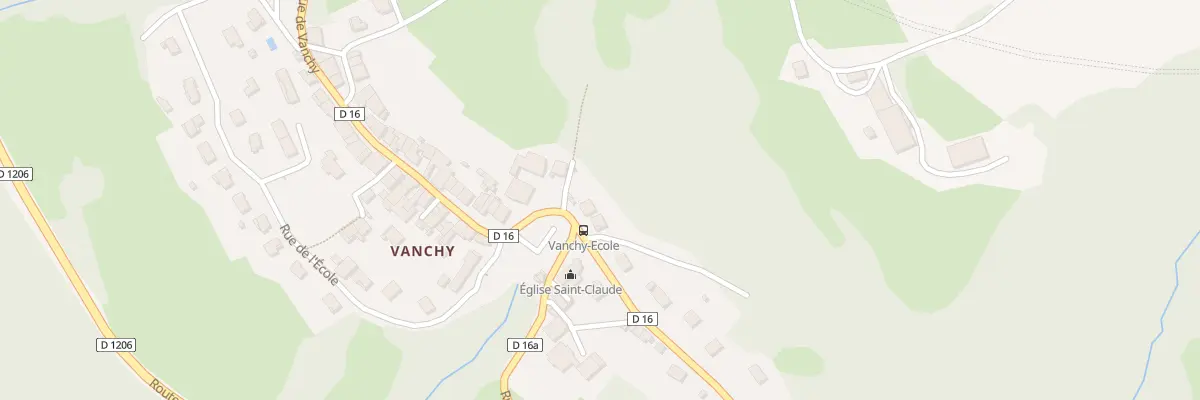 Plan du 61 Rue de Vanchy à Valserhône