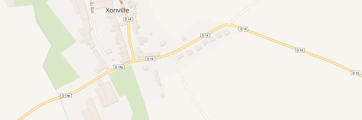 Plan du 4 Rte de Chambley à Xonville