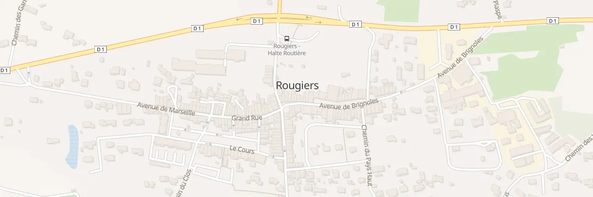 Plan du 5196 Grande Rue à Rougiers